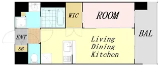 ブランシエスタ南吹田パークサイド【10階】の間取り