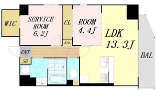 フォレスタ櫻【5階】の間取り