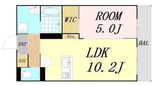 suite terrace relier 【2階】の間取り