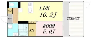 SUITE TERRACE RELIER【1階】の間取り