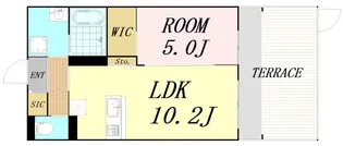 suite terrace relier 【1階】の間取り