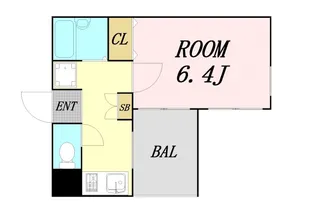 M’プラザ長堀弐番館【7階】の間取り