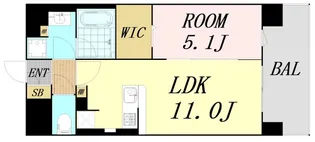 セイワパレス新大阪【3階】の間取り