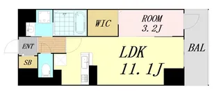 ECORO TOYONAKA【9階】の間取り