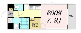 Y&Mスパジオ友渕【2階】の間取り