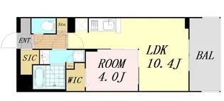 アーバネックス東梅田【5階】の間取り