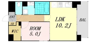サンクレスト【2階】の間取り