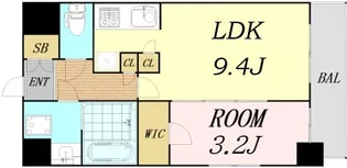 コンフォリア江坂広芝町【7階】の間取り