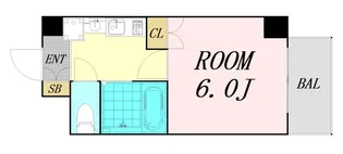 Villa kei【6階】の間取り