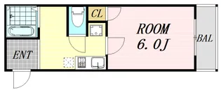 グランメール【4階】の間取り