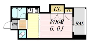 FM Nakazaki Ⅰ【4階】の間取り