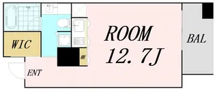 ザ・タワー大阪レジデンス【6階】の間取り