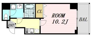 カルム小西2【3階】の間取り