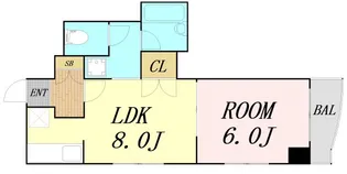 竹宏シティライフ【3階】の間取り