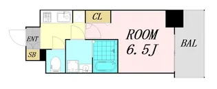 ルーエ本町【8階】の間取り