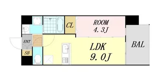 フォーゼ舟橋町【2階】の間取り