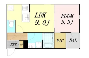 H and P平野【1階】の間取り