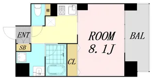 ルーヴェンブルン豊津【3階】の間取り