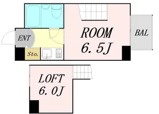 シャンテジョイフル【9階】の間取り