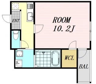 フジパレス瑞光駅東【2階】の間取り