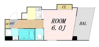 フロスト【10階】の間取り