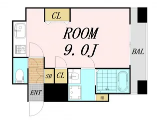 ジュネーゼグラン福島Noda【3階】の間取り