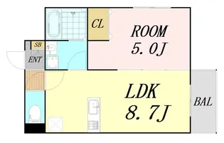 Primavera【2階】の間取り