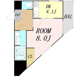 KAMITANI3BLD【3階】の間取り