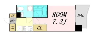willDo市岡【6階】の間取り
