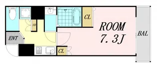 ACTY天満橋【4階】の間取り