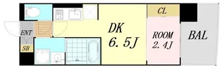 セレニテ天六リアン【6階】の間取り