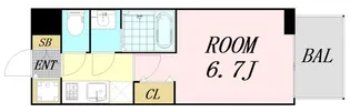 S-RESIDENCE都島Lux【12階】の間取り