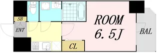 エスリード阿波座プライムコート【15階】の間取り