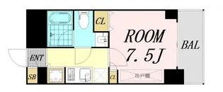 TAT LYON TIMBER TOWN【7階】の間取り
