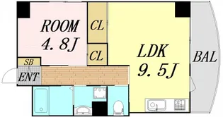 ドイマンション【4階】の間取り