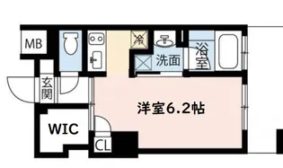 グランツ西大橋【11階】の間取り