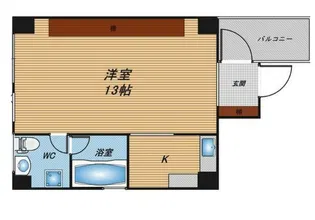 SENSE UMEKITA【6階】の間取り