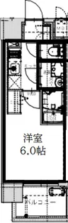 エスリードレジデンスグラン大阪福島ノース【7階】の間取り