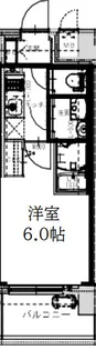 エスリードレジデンスグラン大阪福島ノース【10階】の間取り