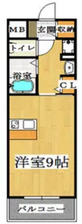 メゾン・デ・ノムラ島之内【6階】の間取り