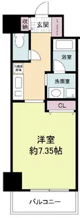 ロイヤルクイーンズパーク【3階】の間取り