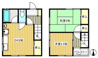リッツハウス【1階】の間取り