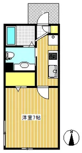 テラス貫井【101号室】の間取り