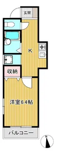 テラスセントラル【1階】の間取り