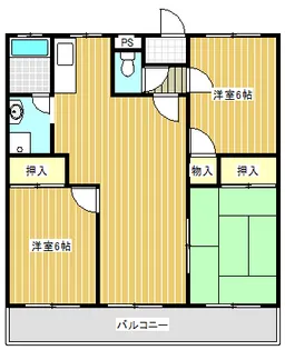 SKマンション【1階】の間取り