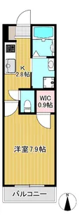 クレイス武蔵関【3階】の間取り