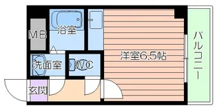 スター21小橋【5階】の間取り