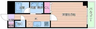 MAPLE夕陽丘【5階】の間取り