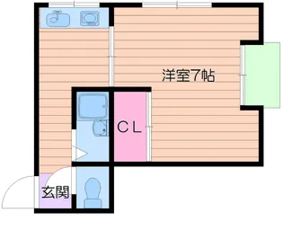 ヴェルヘルⅡ【2階】の間取り