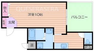 アッツコート美章園【2階】の間取り